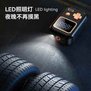 C0充1无线载气泵多功能O手持车用充气873泵便携式 充电充气泵可车L