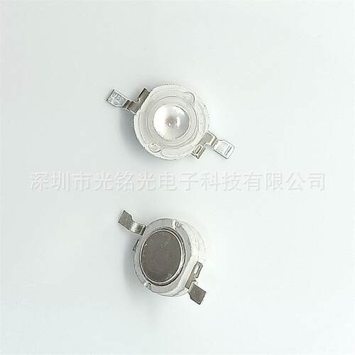 厂家供应 大功率1W红光 620-625nm 仿流明灯珠 大功率红光LED灯珠