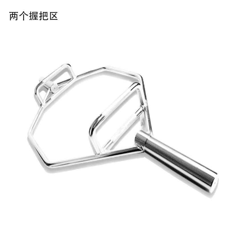杠杆提拉助力环形杆杆杆三头大六角二头肌硬大拉耸肩曲杠铃奥孔肌