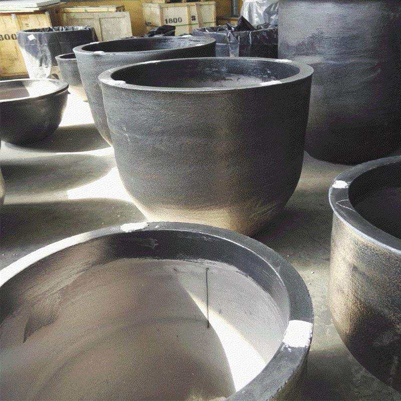 石墨坩埚碳化硅石墨坩埚熔炼耐高温石墨坩埚 河北坩埚厂家