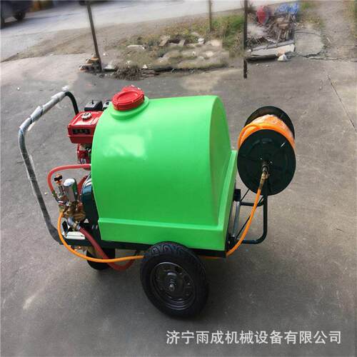 推车式果园打药机 160升农用汽油喷雾器 果园农用轮式打药机