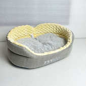 保暖冬天宠物猫猫通用双层拆洗可四季 窝半包围沙发宠物用品窝垫子