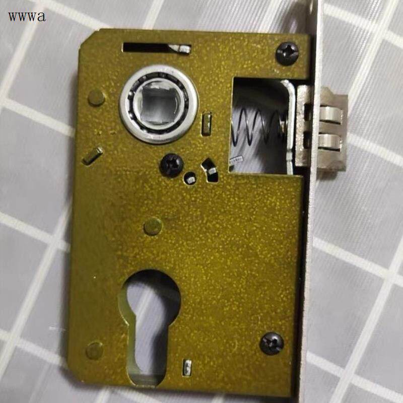 室内木门锁体通用型小50大5058静音铜锁轴承锁舌家用卧室锁芯配.