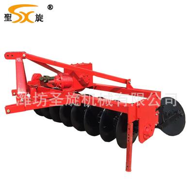 驱动圆盘犁1LYQ-822方梁单侧传动圆盘犁拖拉机悬挂圆盘犁