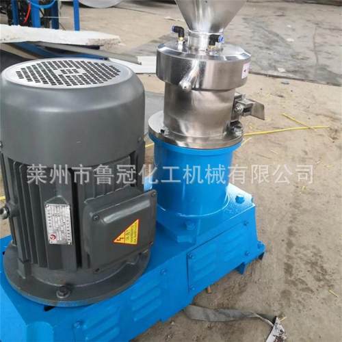 供应85型胶体磨不锈钢食品级胶体磨米浆胶体磨