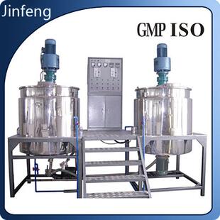 乳化罐 反应搅拌锅 洗衣液 液洗锅 1000L蒸汽加热洗发水搅拌罐