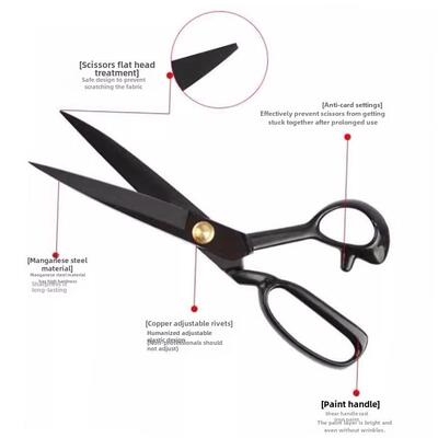 QUALITY UPHOLSTERY TAILOR SCISSORS Fabric Material Shear