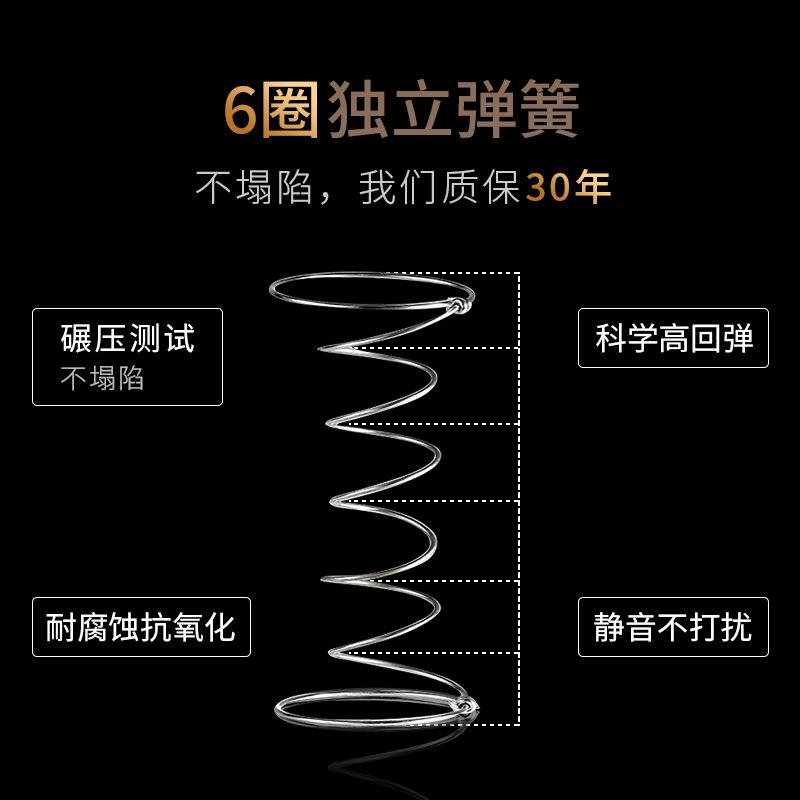 943席梦思弹床垫软垫卧室家用簧租房专用15米m硬床垫1..8酒店20cm