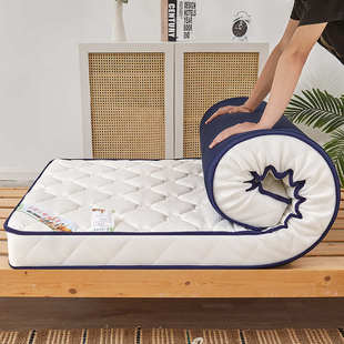 2023新款 提花针织立体天然乳胶床垫软垫家用学生宿舍儿童单人卧室