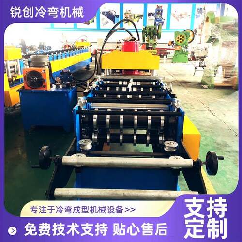 压形式镀锌钢跳板压瓦机防滑板成型机不锈钢建筑200宽钢跳板设备