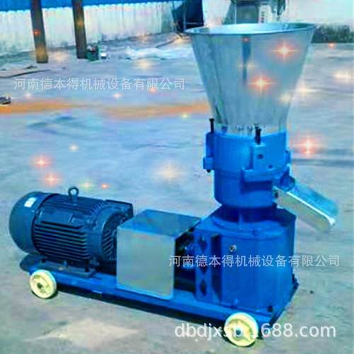 供应猪鸡牛羊饲料颗粒机多功能牧草玉米饲料机动物饲料造粒机价