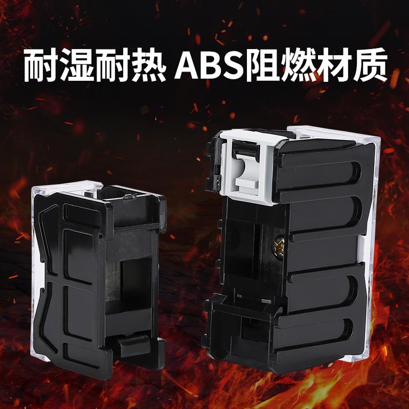 接线端子IN-411S导轨式大功率接线排12BK 13 20 60 100日式连接器