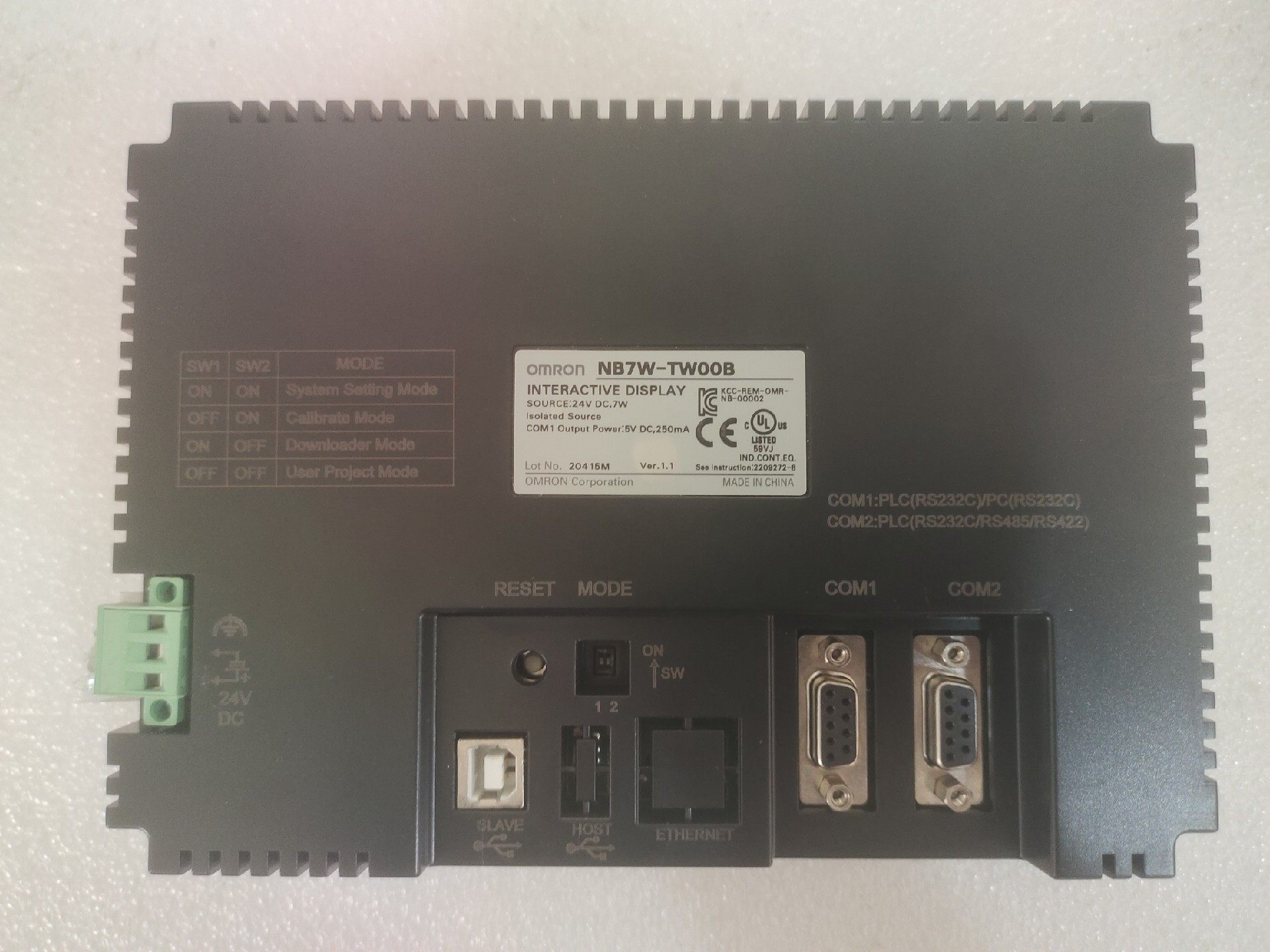 OMRON 欧姆龙  NB7W-TW00B  包功能  实物