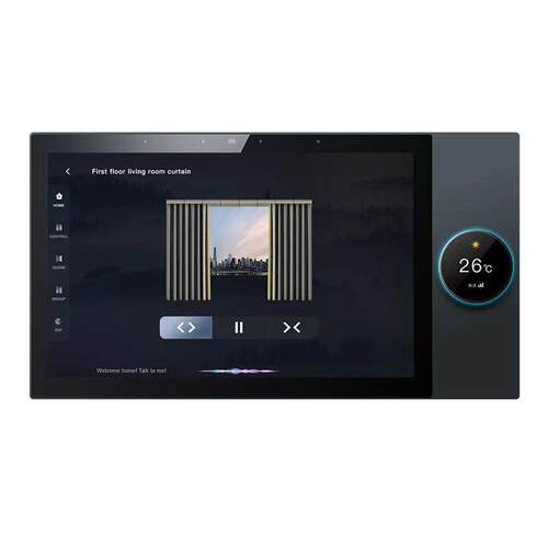 屏y10寸F10a屏旋钮背景音乐控语音智能开关制面板zigbee网关Tu外