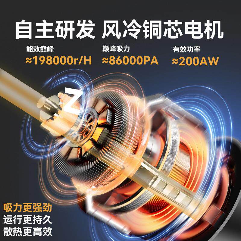 工业吸尘器家用大吸力商用保洁装修美缝专用汽车用小型宠物吸尘机