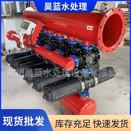 盘式过滤器反冲洗叠片过滤器农用灌溉全自动反冲过滤器自清洗