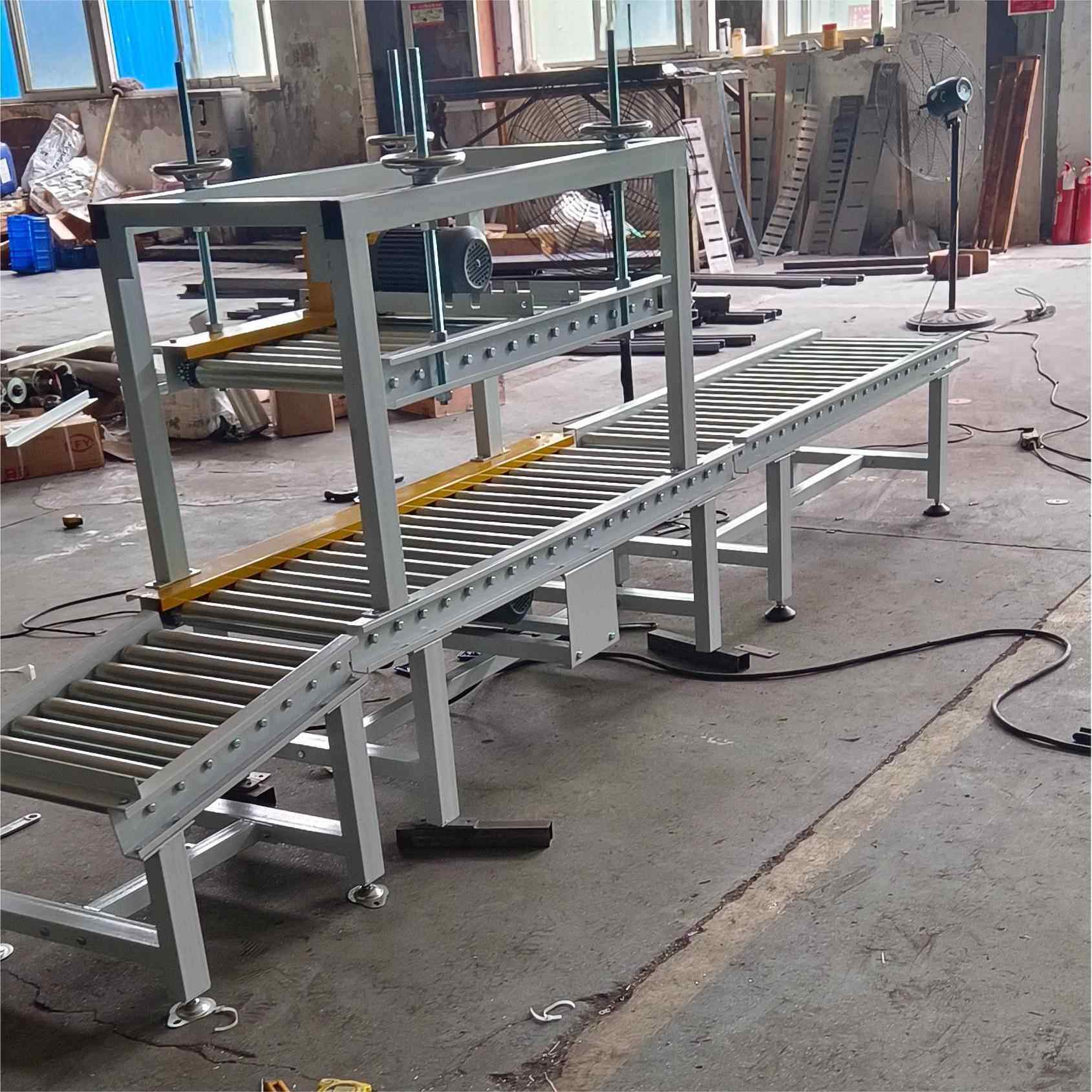 10-20升广口机油桶涂料桶压盖封盖输送机滚筒压盖输送机