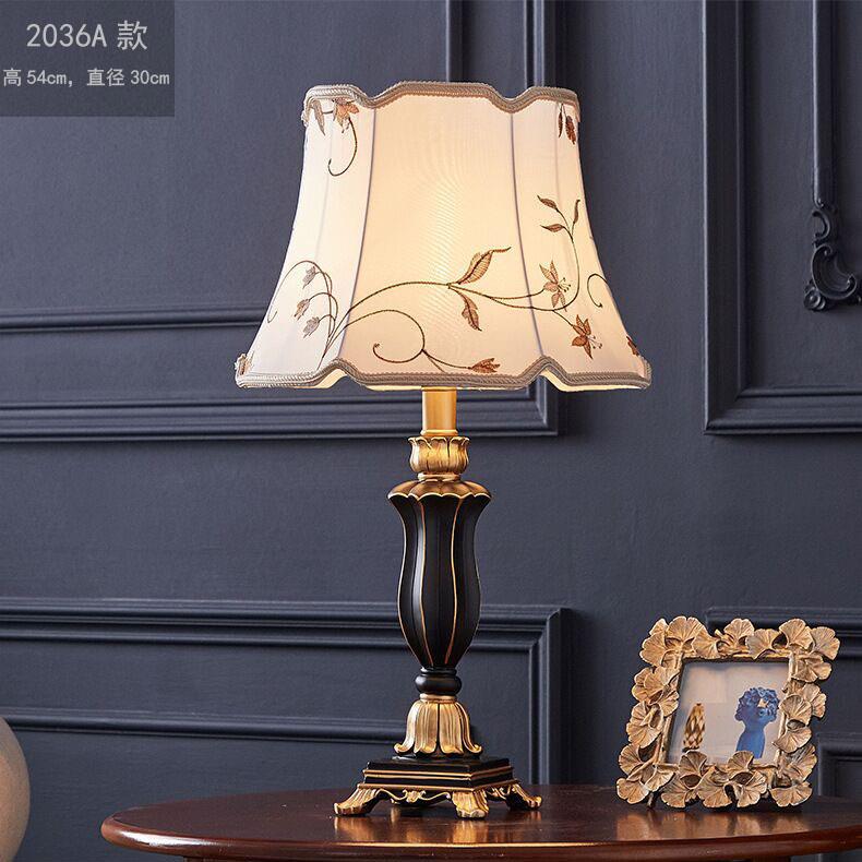 高档欧式灯卧台室床头现创馨意时尚美式代复古简约调光温浪漫暖光
