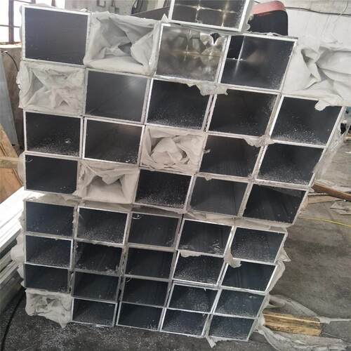 铝方管80*40*4铝合金方通70*50*4mm素材6063铝管