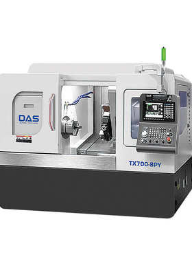 道生TX700-8PY斜轨6150动力刀塔 车铣复合数控车床 小型数控机床