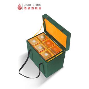 高档手提木制酒盒子酒箱白酒红酒香槟盒包装礼品盒工具箱六支瓶装