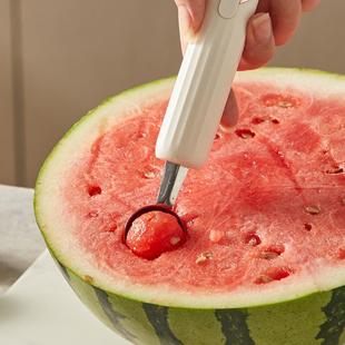 挖球器不锈钢挖水果球分割切西瓜雪糕冰淇淋挖勺器圆勺水果取肉器