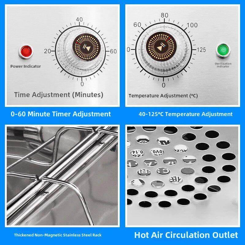 消毒柜商用高温热风循环大容量立式三四门带推车二星级大型汤桶柜