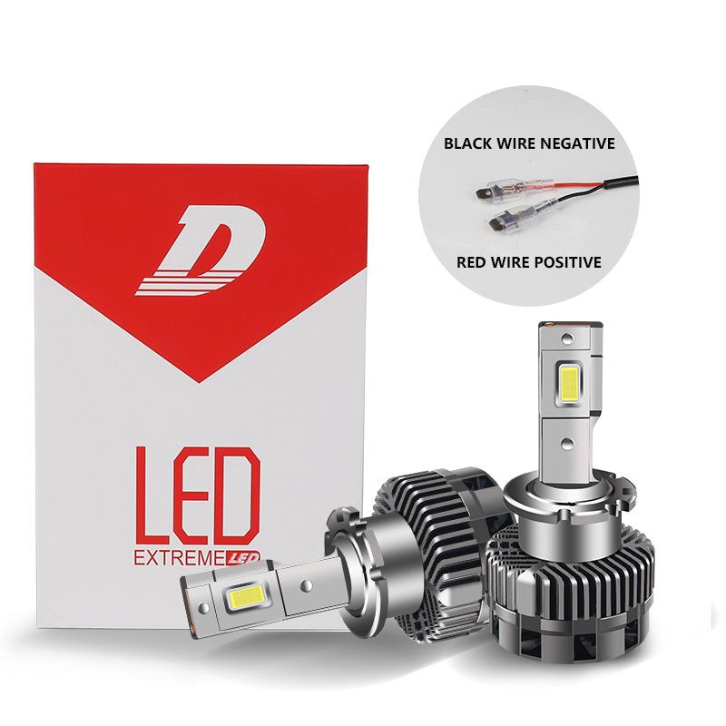 跨境款LED汽车大灯D系列更换原车HID灯泡 通用款D1S D2S D3S D4R