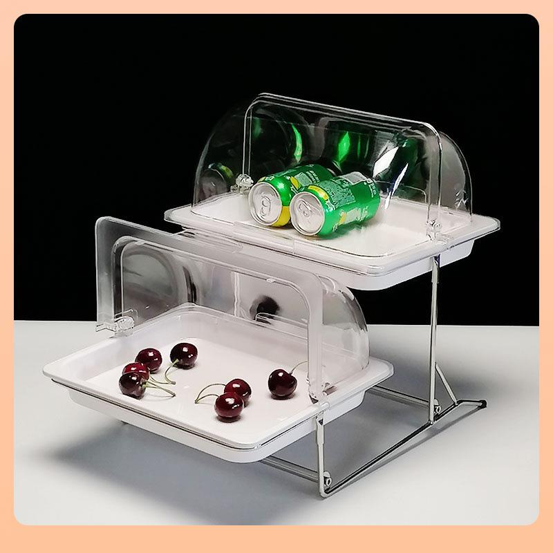 三层果?带架助子欧式透明水果盘架盘蛋F75H9MT6糕盘点心自餐盘下