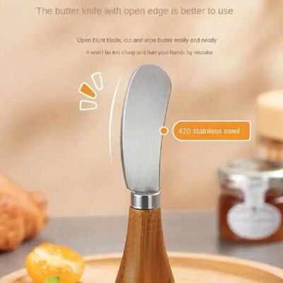 Stainless Steel Butter Knife Cheese Dessert Jam Spreaders