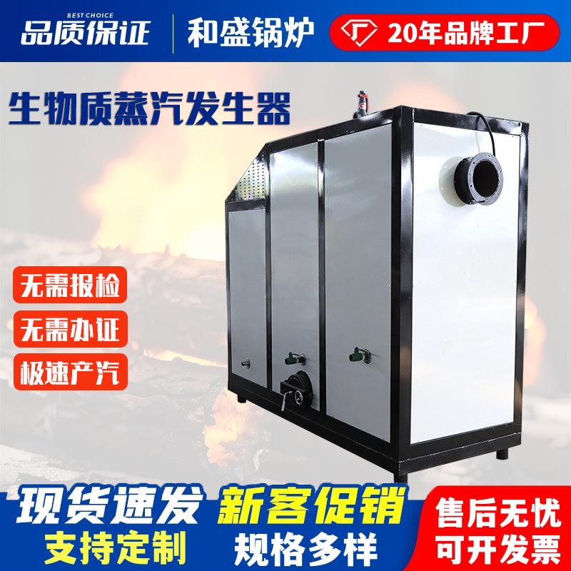 生物质蒸汽发生器0.5t食品服装厂采暖除尘消毒立式锅炉生物质锅炉