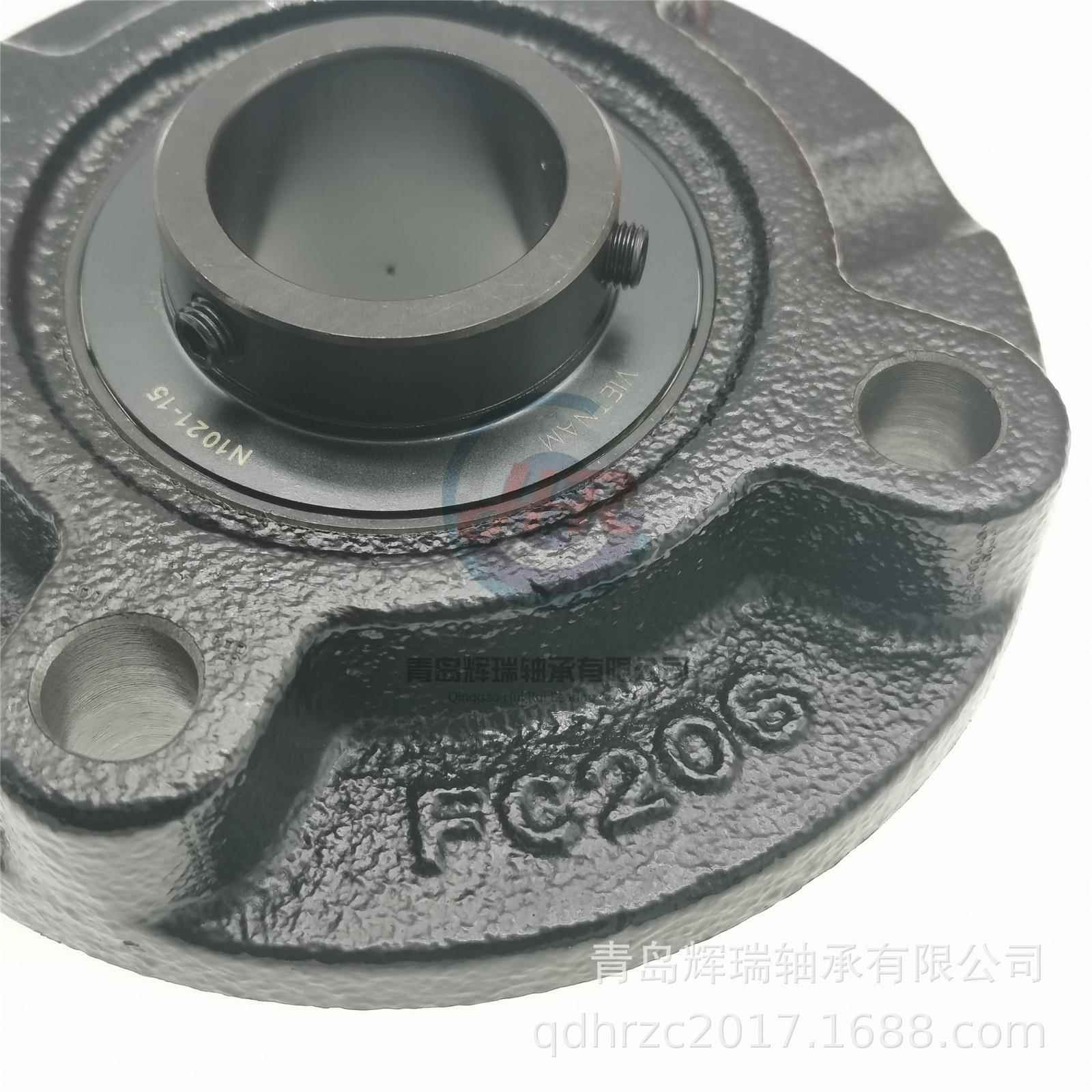 承F-A-G圆形带座轴承单元JKBZUCFC2076-轴座FC206轴承型号UC206