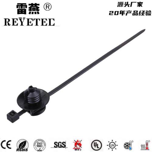 雷燕科技带杉树头和圆盘的汽车固定扎带 156-00610/T30RFT6SD