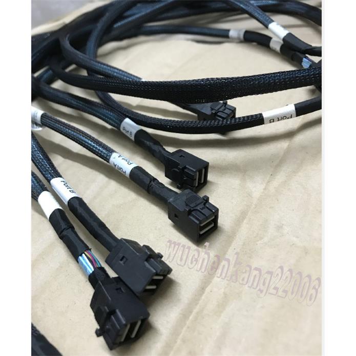 原装拆MiniSAS 12G 8643 RAID卡阵列卡背板SAS数据线70cm80cm1米