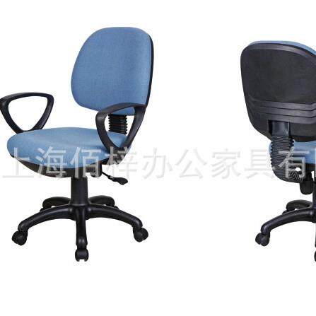 用电脑转椅麻布办椅家bz-118椅靠背学生升降旋转公椅小型书桌椅凳