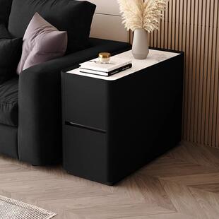 家用可A22款 沙移动落地沙发边几夹缝简侧边柜客厅角柜实木现约代