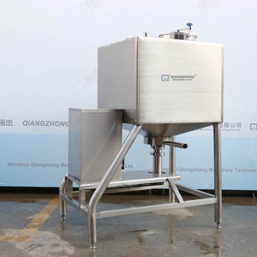 不锈钢方形真QZ压空力乳化罐 果汁乳化罐调 高速料罐 方混型配料