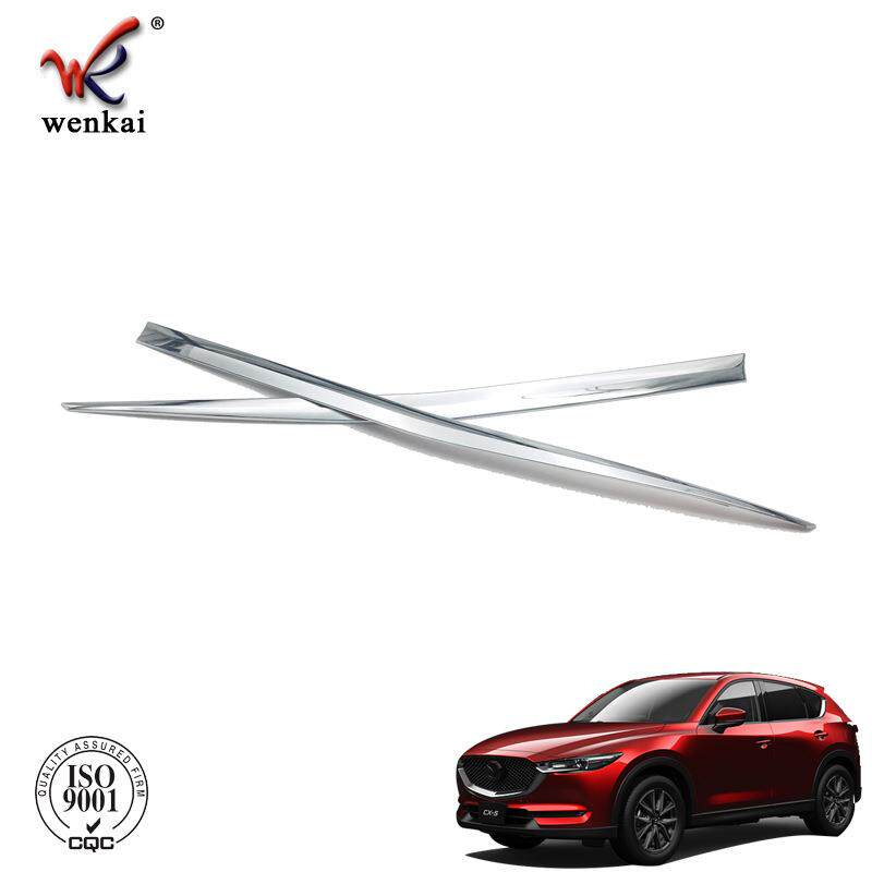 适用于马自达17-22款CX-5KF系后备箱专用尾标装饰电镀亮条