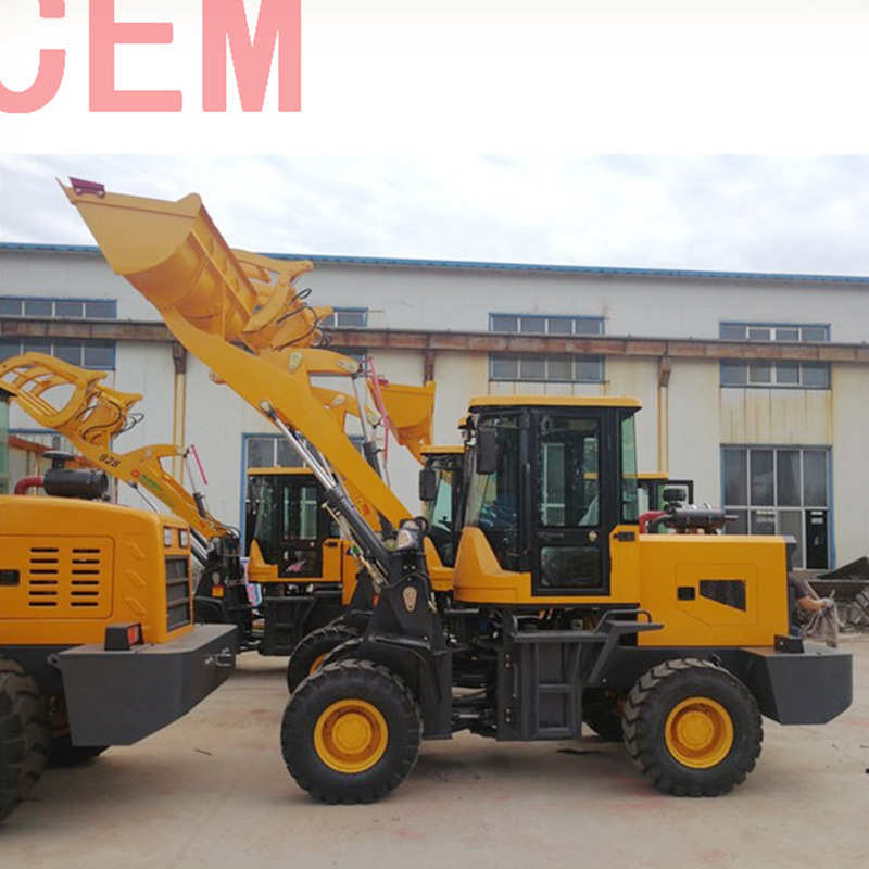 批发小型柴油轮式4102型装载机农用推土机铲车多功能四驱液压铲车