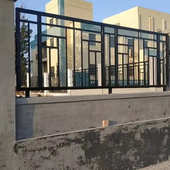 围墙围墙金属杆艺现代钢庭院护栏围栏别墅中式 防锌围栏加厚锈铁