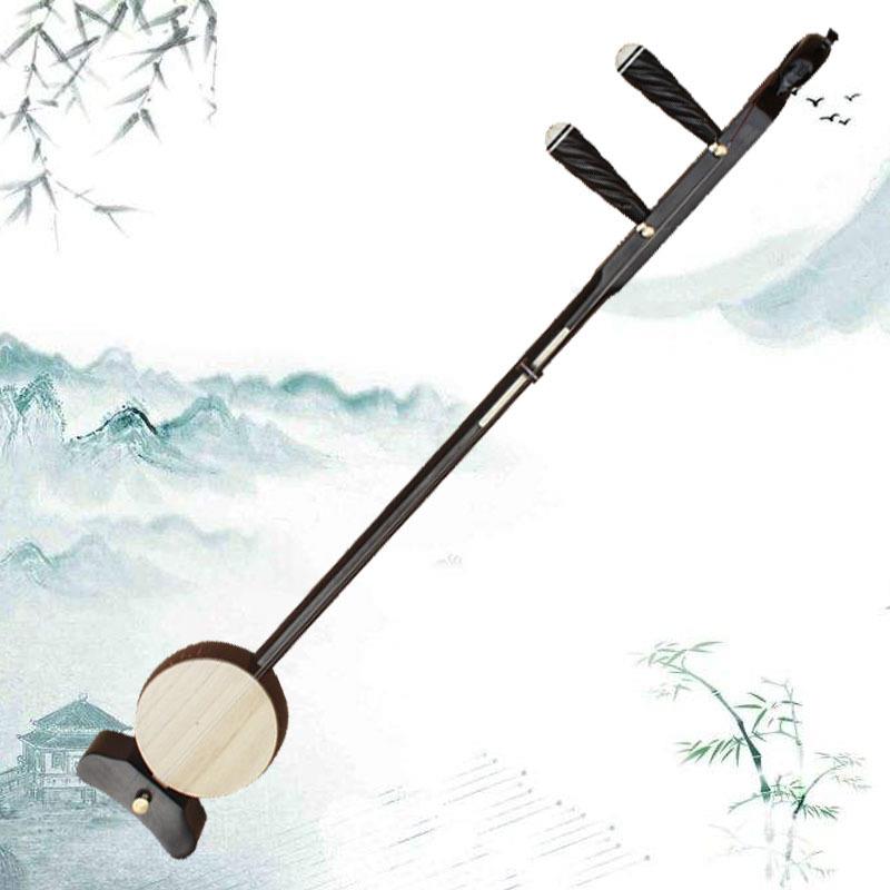厂家直销黑檀凤头板胡专业高音中音低音乐器秦腔歌曲评剧豫剧梅户
