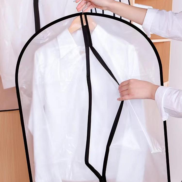 衣服透防尘罩衣明袋西佐致(收服套袋透明防水衣夹克收纳防尘袋衣