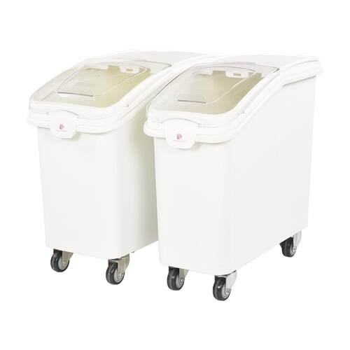 面粉车米面车JD-IB7981升面粉桶商用可移动面粉车NSF认证
