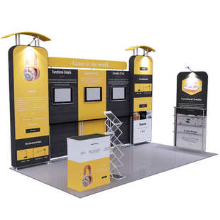 工厂生产会议培训背景展示架 新闻发布会签到墙 快幕秀快展背景板