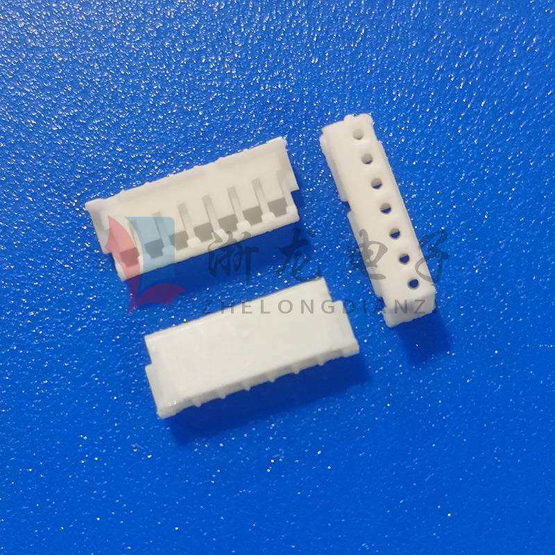 接插件ZH1.5-7P胶壳插头1.5-7Y母座孔座 1.5mm条形连接器 1000只