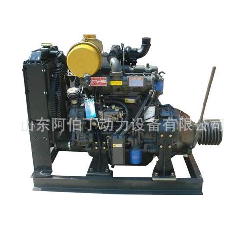带合器皮带轮水泵适用固动100KW力马力P定离型柴ABD-100P油机组