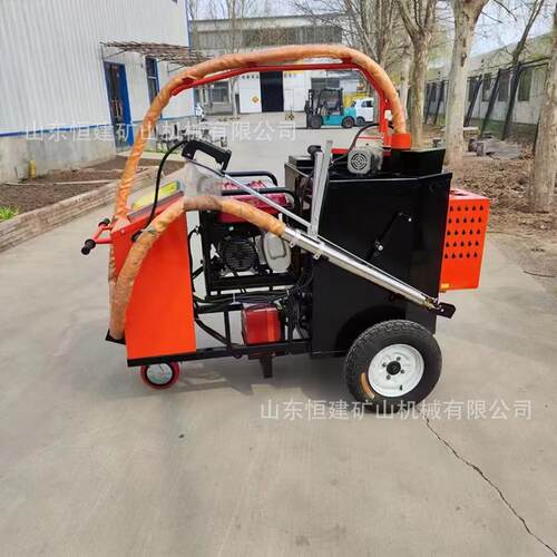 沥青灌封机100L手推式路面灌缝机路面裂缝填封机路面沥青灌缝机