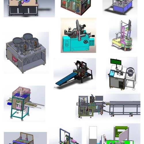 creo CATIA ug solidworks sw产品机械设备结构设计建模型代做画