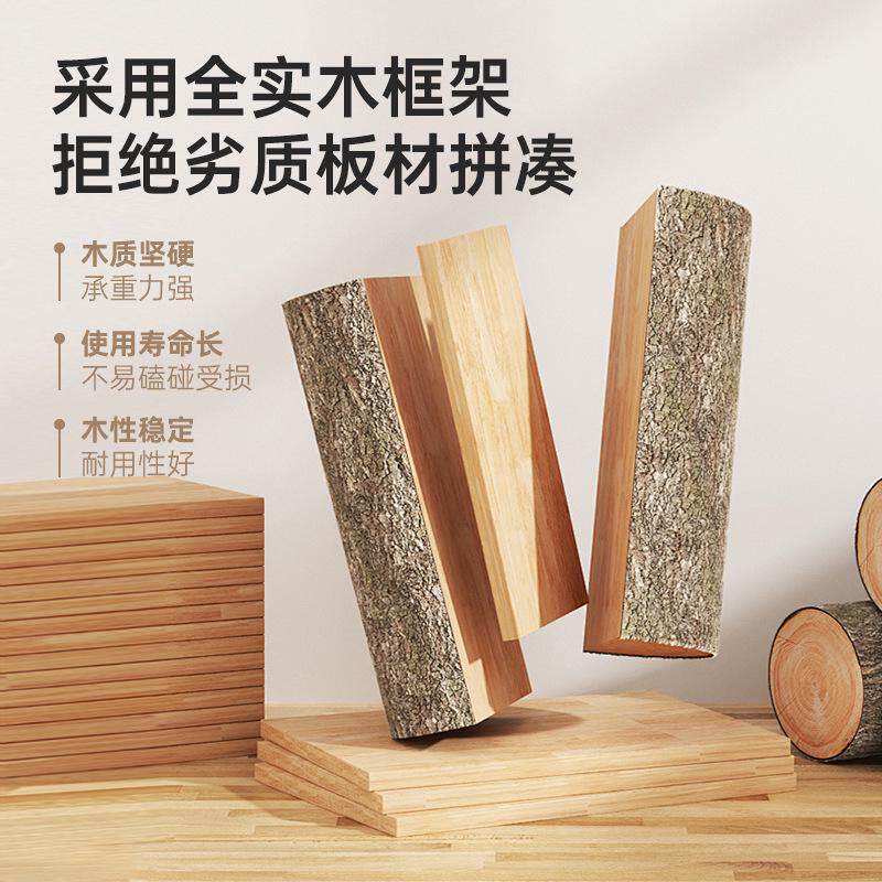 幼儿园全实木靠背椅中小学生学校培训实木桌家用单人学习课桌椅