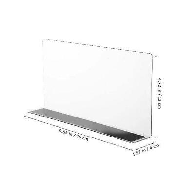 6 Pcs Closet Shelf Divider Multi-function Supermarket